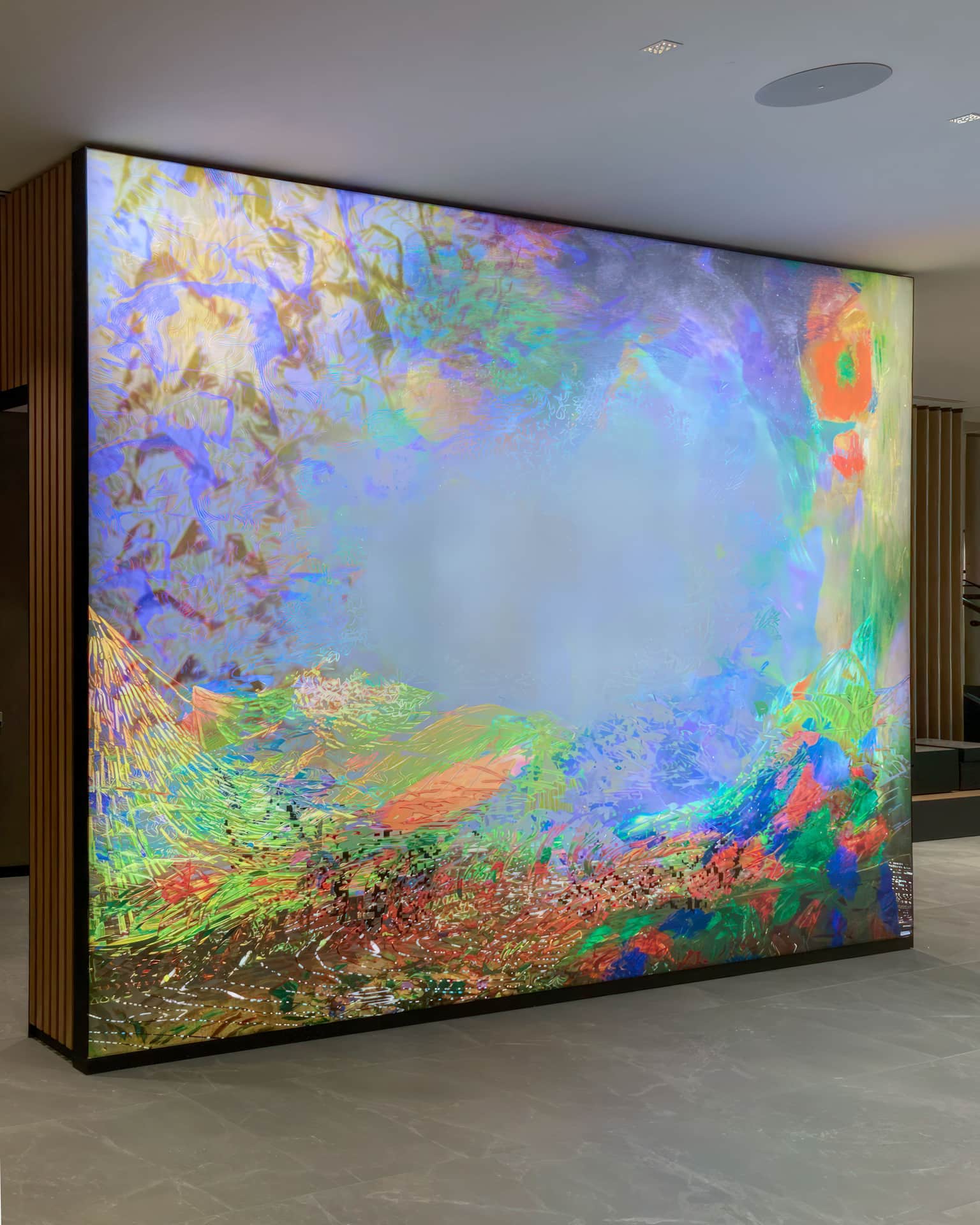 Alex Fischer, Portal, 2023, installed at Canada Goose Grafton Street, Dublin