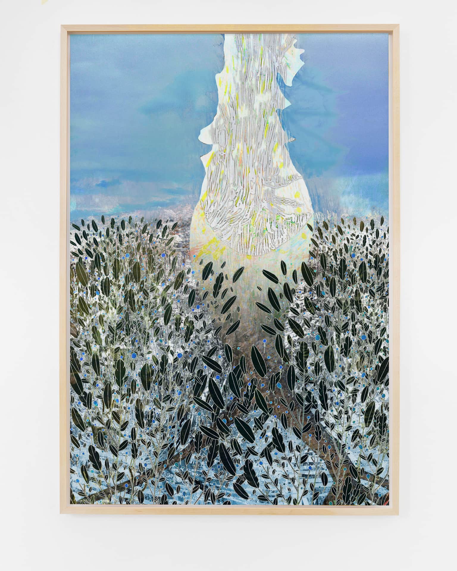 Alex Fischer, Sender (Grey Tail), 2020, installed at Canada Goose IAPM Shanghai, China